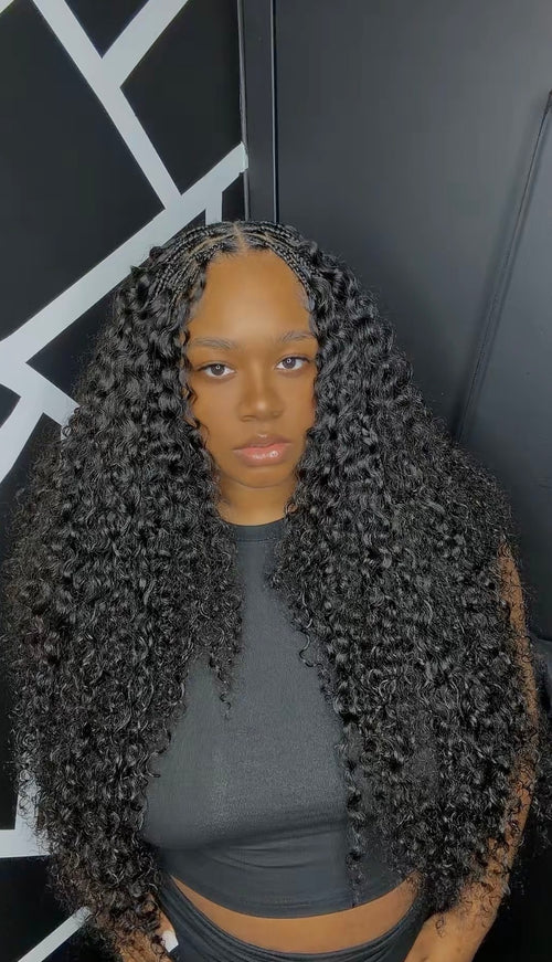 Boho Burmese Curls for Braids